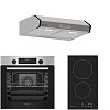 Σετ SILIFO SF6855BOI & SF6801HDV2 & SF6683 Φούρνος 76lt, Εστία Domino & Απορροφητήρας 93499 (4 Έτη Εγγύηση)