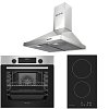 Σετ SILIFO SF6855BOI & SF6801HDV2 & SF6619 Φούρνος 76lt, Εστία Domino & Απορροφητήρας 93500 (4 Έτη Εγγύηση)