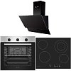 Σετ SILIFO SF6850BOI & SF6822HV5 & SF6610 Φούρνος 83lt, Κεραμική Εστία & Απορροφητήρας 93620 (4 Έτη Εγγύηση)