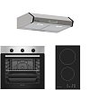 Σετ SILIFO SF6850BOI & SF6801HDV2 & SF6683 Φούρνος 83lt, Εστία & Απορροφητήρας 93651 (4 Έτη Εγγύηση)
