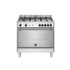 LA GERMANIA AMN96 5L G X V/24 GN Κουζίνα Μικτή Φυσικού Αερίου 90cm Inox