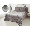 Κουβέρτα Πάπλωμα Flannel Bistrol Διπλό Γκρι 220x240