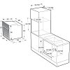 GORENJE BPSX6737E13BG Φούρνος άνω Πάγκου 77lt Μαύρος 034019401 (4 Έτη Εγγύηση)