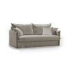 Καναπές-κρεβάτι τριθέσιος Brianna 1105 IN Taupe 202x166 400-17-009