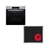 Σετ BOSCH HBA514BS3 & PKE645BA2E  Φούρνος & Κεραμική Εστία