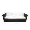 Καναπές Τριθέσιος Wicker Rattan Carla 220x85x67 5118G 200-09-002