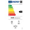 Crown CBR271EIX Ψυγειοκαταψύκτης Inox 177x55x58