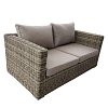 Καναπές Διθέσιος Wicker Rattan Chloe 146x85x67 5243G 200-08-005