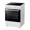 Crown CEC60M8W Κεραμική Κουζίνα 60cm Λευκό