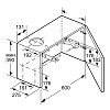 Bosch DFM064W55 Απορροφητήρας Συρόμενος 60cm Inox