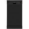 Finlux DWF 4567ABK Πλυντήριο Πιάτων Μαύρο 45cm