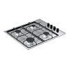 THERMOGATZ TGS 9040 IX Εστία Υγραερίου 60cm Inox 04.405.128