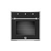 BERTAZZONI F60 5 HER E K NE Φούρνος Άνω-Κάτω Πάγκου 80lt Μαύρο