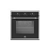 BERTAZZONI F60 5 HER E K NE Φούρνος Άνω-Κάτω Πάγκου 80lt Μαύρο