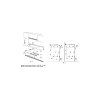 BERTAZZONI F60 5 MOD G K XS GN Φούρνος Φυσικού Αερίου Άνω-Κάτω Πάγκου 76lt Inox