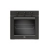 BERTAZZONI F60 5 PRO E K N Φούρνος άνω Πάγκου 76lt Μαύρος