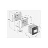 MONDIN FM61SE09DX Φούρνος Άνω-Κάτω Πάγκου 73lt Inox