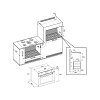 MONDIN FM61SG03M2XS LPG Φούρνος Υγραερίου Άνω-Κάτω Πάγκου 64lt Inox