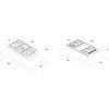 MONDIN FQ905VTGVX LPG Εστία Υγραερίου 90cm Inox
