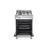 LA GERMANIA FTR6640GXT GN Κουζίνα Φυσικού Αερίου 60cm Inox