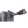 Κουρτινόβεργα Επεκτεινόμενη 160-300cm Fishbone Black Nickel