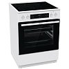 GORENJE GECS6C70WPA Κεραμική Κουζίνα 60cm Λευκό (4 Έτη Εγγύηση)