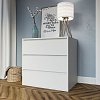 Συρταριέρα Idea Λευκό 80x42x76cm GR-IDEACHEST8076