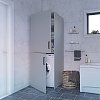 Ντουλάπα Πλυντηρίου Laundry Γκρι 70x68x190cm GR-LAUNDRY-2