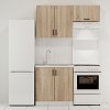 Κουζίνα Modest Σετ 3 Κουτιών Σονόμα Άνω Κουτιά 140cm Κάτω 80cm GR-MODESTSET18