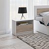 Κομοδίνο Viva Λευκό-Σονόμα 50x36x41cm GR-VIVABEDSIDE-1