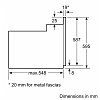 Bosch HBF134EB2 Εντοιχιζόμενος Φούρνος Άνω και Κάτω Πάγκου 66lt Μαύρο