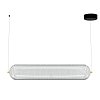 Φωτιστικό Κρεμαστό Ράγα Led 80W 4000K Χρυσό 80x15x120cm HU-HJ6059-H800