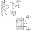 MIELE H 7240 BM Φούρνος άνω Πάγκου Combi 43lt Μαύρο