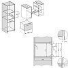 MIELE H 7840 BM Φούρνος άνω Πάγκου 43lt Μαύρο