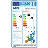 Aux J-SMART ASW-H18E3H4/JAR3DI Κλιματιστικό Inverter 18000 BTU