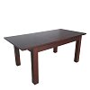 Τραπέζι Jasmine 1026 IN 140+40x90x75 Walnut 400-03-017