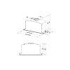 BERTAZZONI KIN70MOD1XB Απορροφητήρας Μηχανισμός Απορρόφησης 70cm Inox