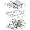 MIELE KMDA 7676 FL-A Εστία Επαγωγική με Απορροφητήρα Μαύρη