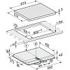 MIELE KM 6521 FR Εστία Κεραμική 60cm Μαύρη