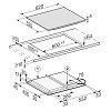 MIELE KM 7667 FL Εστία Επαγωγική 62cm Μαύρη