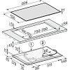 MIELE KM 7679 FR Εστία Επαγωγική 80cm Μαύρη