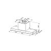 BERTAZZONI KND60 T1A XT Μηχανισμός Απορρόφησης 60cm Inox