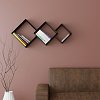 Ραφιέρα SUNY 105x15x50cm Wenge KO-SUNYVEGE