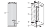 MIELE K 7747 D Εντοιχιζόμενο Ψυγείο Μονόπορτο 177x55.9x54.6