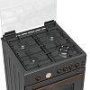 THERMOGATZ TGS 4222 RUSTIC Κουζίνα Υγραερίου 60cm Ανθρακί 04.401.117