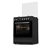 THERMOGATZ TGS 3531 Κουζίνα Μικτή 60cm Μαύρο 04.401.065