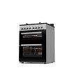 THERMOGATZ TGS 8001 IX Κουζίνα Μικτή Διπλός Φούρνος 60cm Inox 04.401.660