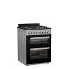THERMOGATZ TGS 8001 IX Κουζίνα Μικτή Διπλός Φούρνος 60cm Inox 04.401.660