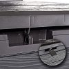 Μπαούλο Αποθήκευσης 190lt Καφέ 55x43.3x78 MBWL190-440U 103776