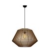 Κρεμαστό Μονόφωτο Φωτιστικό Καφέ 804 Ε27 Φ60x120cm MEC-80460BROWN